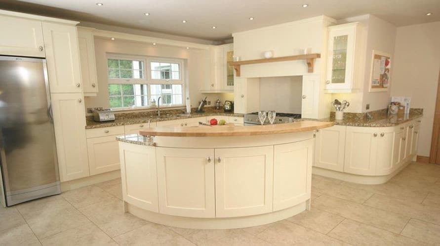 Solid Wood Shaker Oak Painted Ivory